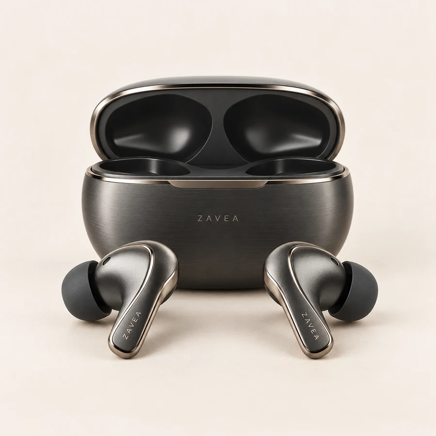 ZAVEA Note Pro wireless earbuds design concept