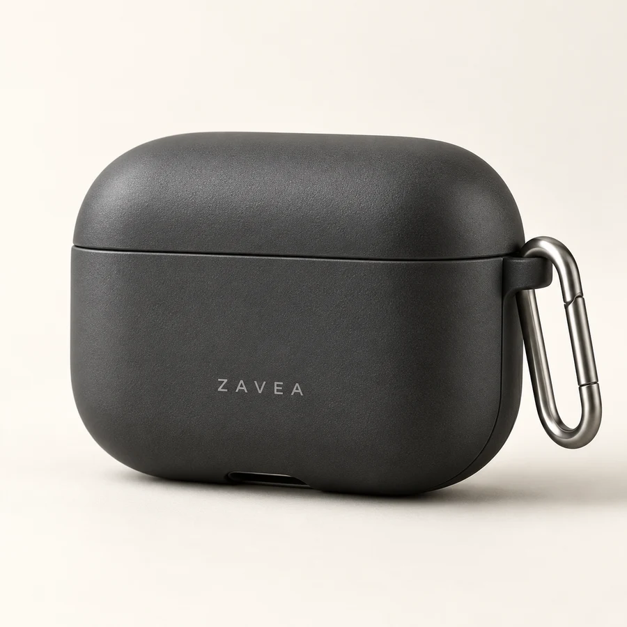 ZAVEA Pod Shell — Protective AirPods case cover · AirPods Pro 3 design preview